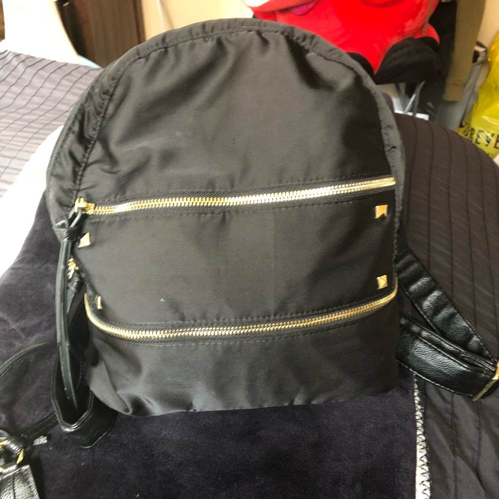 Madden Girl Satin Mini Backpack Purse